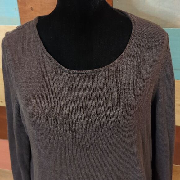 Size 2 linen blend sweater Chico's - Picture 2 of 4
